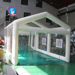 Lều y tế bơm hơi hai phòng ngủ với nơi trú ẩn khẩn cấp PVC để khử nhiễm cho các trường hợp khẩn cấp y tế - Product Image 4