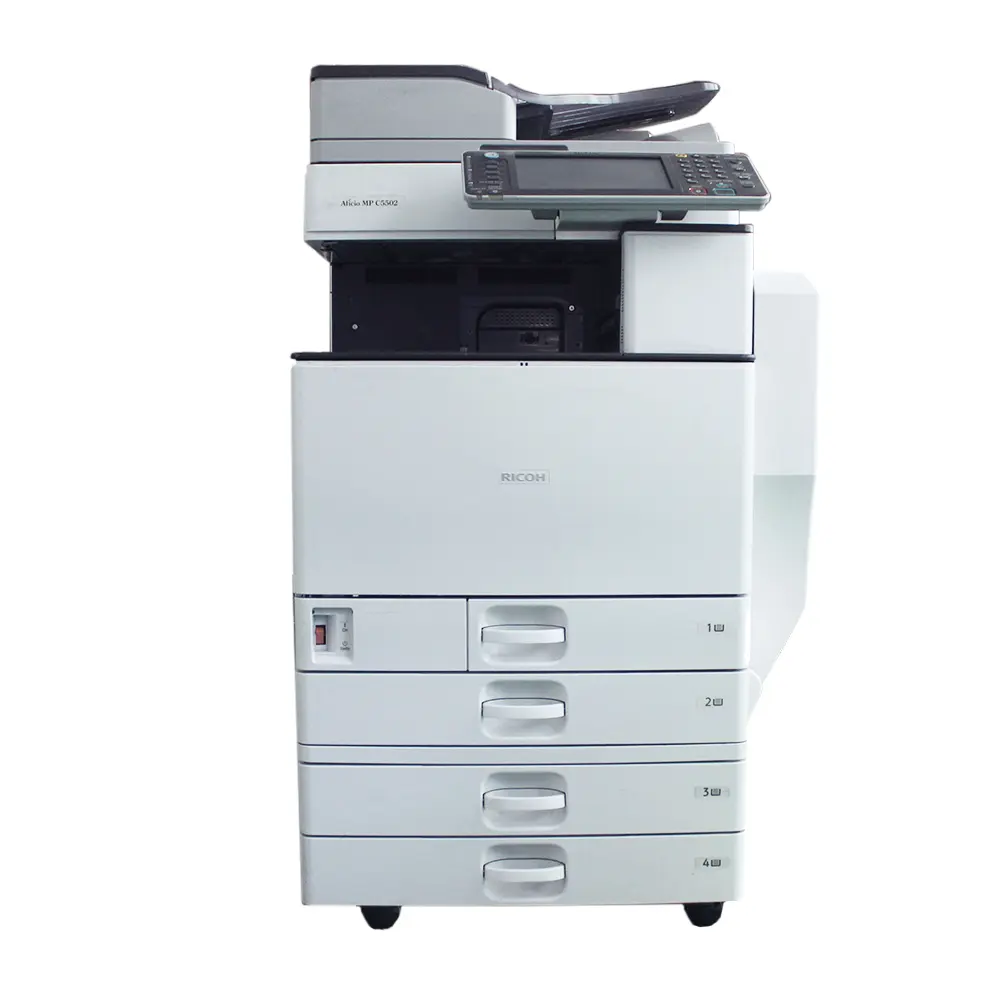 फोटोकॉपियर RICOH Aficio के लिए प्रो C5502 रंग लेजर प्रिंटर A3 फोटोकॉपी मशीन Remanufactured स्कैनर फोटोकॉपी मशीन