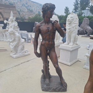 Sculpture <span class=keywords><strong>de</strong></span> figure masculine grandeur nature en bronze <span class=keywords><strong>de</strong></span> style <span class=keywords><strong>Renaissance</strong></span>, sur mesure, avec moulage, pour projets <span class=keywords><strong>de</strong></span> jardinage et d'art public - Product Image 3