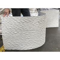 Matériau d'argile modifié Tuile en pierre flexible naturelle Durable MCM Tuile de revêtement mural en pierre douce Brique réfractaire écologique
