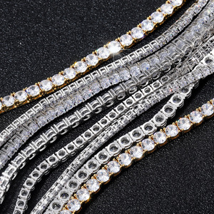 Cadena <span class=keywords><strong>de</strong></span> tenis <span class=keywords><strong>de</strong></span> <span class=keywords><strong>diamantes</strong></span> <span class=keywords><strong>de</strong></span> imitación <span class=keywords><strong>de</strong></span> una sola fila al por mayor, 3mm 4mm 5mm 6mm, collar y pulsera <span class=keywords><strong>de</strong></span> tenis <span class=keywords><strong>de</strong></span> circonita cúbica, joyería hip hop <span class=keywords><strong>para</strong></span> <span class=keywords><strong>hombres</strong></span> y mujeres - Product Image 5