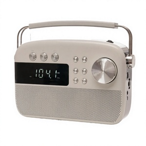 Rádio Portátil Digital LCD Recarregável Lloytron <span class=keywords><strong>2</strong></span> Bandas AM/<span class=keywords><strong>FM</strong></span> com MP3/USB/Cartão SD e Reprodução de Música Ivory N6407WH - Product Image 2