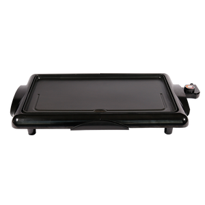 <span class=keywords><strong>Barbecue</strong></span> <span class=keywords><strong>électrique</strong></span> sans fumée multifonction <span class=keywords><strong>portable</strong></span> de table, plaque chauffante <span class=keywords><strong>électrique</strong></span> commerciale noire 120V - Product Image 1