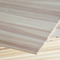 Hoge Kwaliteit Houten Paulownia Hout Panel Board Paulownia Blok Board Voor Japan Meubilair Doodskist