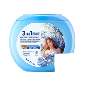 น้ำยาซักผ้าแบบแคปซูล <span class=keywords><strong>MR</strong></span>.JT Fragrance 4D <span class=keywords><strong>Clean</strong></span> กลิ่นลาเวนเดอร์ สำหรับซักผ้าชนิดน้ำ  ประกอบด้วยส่วนผสมมากกว่า 80% - Product Image 5