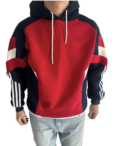 KY OEM fútbol americano Jersey Colorblock fútbol Jersey 2024 2025 personalizado Puff estampado Sudadera con capucha 500gsm - Product Image 1