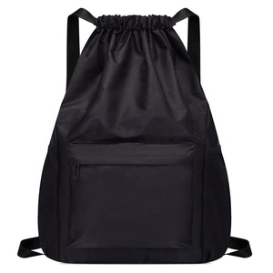 Hot Sell Sports Custom Bags <strong>Drawstring</strong> Waterproof <strong>Nylon</strong> <strong>Drawstring</strong> Backpack - Product Image 6