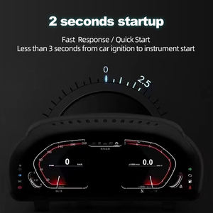 <span class=keywords><strong>Compteur</strong></span> de vitesse numérique pour BMW Série 5 F10 F18 2011-2017 Cockpit virtuel Carplay Auto Electronics 1 an - Product Image 3