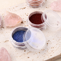 NOUVEAU Poudre miroir non microplastique aux normes européennes Couleur 1g Revêtement en poudre chromée Effet miroir pour ongles
