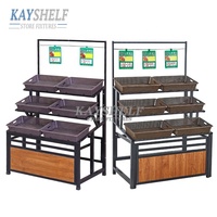 Multifunctionele Groente Fruit Plank Rack Supermarkt Display Planken Voor Verkoop