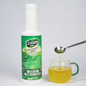 Sirop concentré de jus de citron Czseattle pour boissons et jus de fruits, ingrédient pour bubble tea et milk tea - Product Image 2