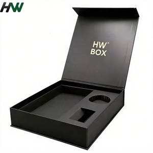 Emballage de luxe personnalisé pour livres, boîte en carton haut de gamme, bougies, flacon de parfum, boîtes cadeaux magnétiques exquises, éponge, laminage mat - Product Image 5