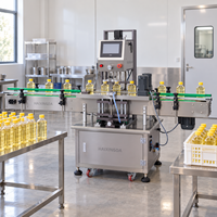 Automatische flesafsluitmachine, schroefafsluitmachine voor plastic, glazen en PET flessen, containers voor voedsel, dranken en cosmetica verpakkingen