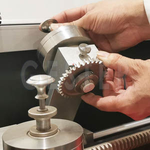 DIN & EN <span class=keywords><strong>ISO</strong></span> 20344 Konforme GT-KB03B abrieb prüfmaschine Gummi abrieb prüfgerät ASTM D5963 220V 1 Jahr Garantie - Product Image 4