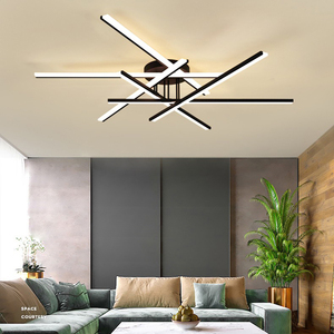Nueva tira de 4 cabezas de diseño para sala de estudio, comedor, sala de estar, lámpara de techo moderna <span class=keywords><strong>Led</strong></span> - Product Image 5