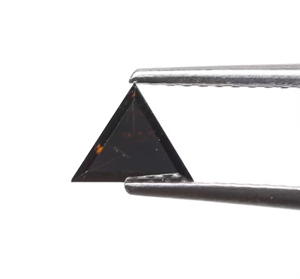 0.40 ct. NATURAL 4.84เจียระไนสีน้ำตาลดำแบบชนบทสุกใส-5.17x2.63มม. เพชรออแกนิกที่ยังไม่ได้ผ่านกระบวนการเพชรหายากสำหรับการหมั้น - Product Image 3