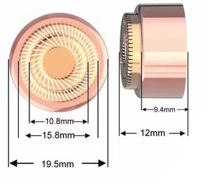 <span class=keywords><strong>Epilatore</strong></span> Elettrico Ricaricabile 2 in 1 per Donna Rasoio Viso Portatile Rifinitore Sopracciglia Depilatore Labbra Corpo e Peli Facciali Personalizzabile - Product Image 5