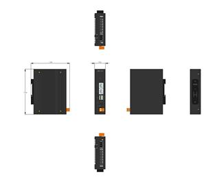 Milesgo HMI2000-Scada Modbus, เกตเวย์, ตัวควบคุม HMI IoT แบบเว็บ รองรับ Modbus, BACnet, <span class=keywords><strong>OPC</strong></span>, <span class=keywords><strong>UA</strong></span>, MQTT สำหรับ BMS - Product Image 3