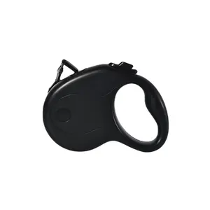 Rilis Cepat Warna Hitam Tali Anjing Dapat Ditarik Baru Klasik Dapat Diperpanjang - Product Image 1