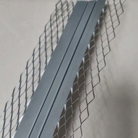 Profilé en acier inoxydable pour plinthe avec rainure et bride, matériaux de construction pour l'extension murale et l'application de plâtre