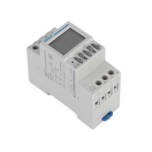 Chint NKG3 Automatic Adjustment Rail Type Street <b>Light</b> Time Control <b>Timer</b> Latitude and Longitude AC220V Time Switches - Product Image 1