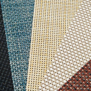 Tissu en maille léger TRISTAR haute résistance 70% PVC + 30% polyester enduit de PVC pour meubles d'extérieur, chaises, canapés, sacs, garçons - Product Image 3