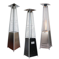 Système hybride de chauffage à granulés et au gaz-Chauffage mural intérieur/extérieur avec valve, support et conception pyramidale-Parfait pour le chauffage de la pièce