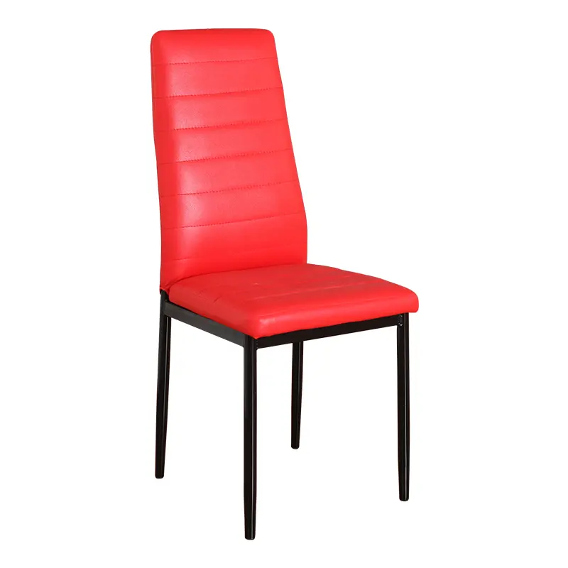 Mobiliario moderno 아이스크림 정원 의자 및 테이블 의자 식당 현대 빨간색과 검은 색 인체 공학적 의자 하이 백