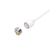 Cable de carga magnético de cabeza redonda para Dispositivo inteligente, 7,4mm, alta calidad, 2 pines