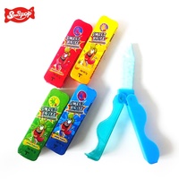Funny Knife-Shaped Sugar-Free Tablet Candy Fruity Flavored Lollipop in Box Packaging