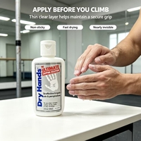 Gel de magnésie liquide sans poussière, sans dégâts, antidérapant, absorbant la transpiration, pour salle de sport et mur d'escalade intérieur, vente en gros