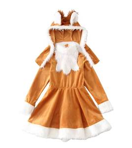 Disfraces de Animales con Capucha para Niñas, Disfraces de Zorro, Ardilla y Otras Animales de la Selva para Niños Pequeños, para Halloween, Fiestas y Carnaval - Product Image 1