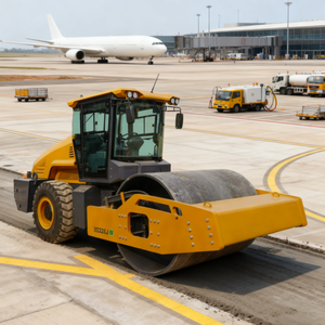 <span class=keywords><strong>Rouleau</strong></span> vibratoire à tambour unique à entraînement mécanique haute performance et à économie d'énergie 140 kW 405/290KN XS225JIV - Product Image 3