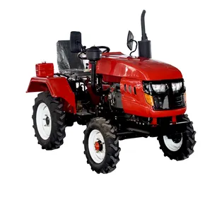China factory 25HP 35Hp Diesel Engine Wheeled Tractor Agricultural Small Agricola More Tractor