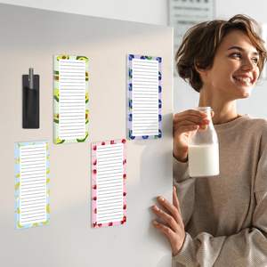 <span class=keywords><strong>Bloc</strong></span>-<span class=keywords><strong>notes</strong></span> magnétique pour liste de courses, <span class=keywords><strong>bloc</strong></span>-<span class=keywords><strong>notes</strong></span> magnétique pour liste de choses à faire, <span class=keywords><strong>bloc</strong></span>-<span class=keywords><strong>notes</strong></span> magnétique détachable pour réfrigérateur avec boucle pour stylo, casier de rangement pour réfrigérateur - Product Image 5