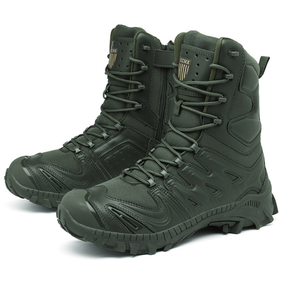 DF0726 Stock Promotion AS33 ESDY UZMK Outdoor Camping Training <b>Hiking</b> Tactical <b>Boots</b> Black Green Khaki Camouflage Colors - Product Image 3
