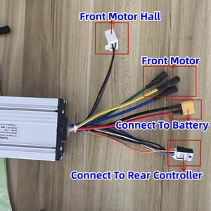 LIVIAE Brand 6000W 8000W Electric Scooter Accessories Key <b>Lock</b> 60V 72V 35A 45A Controller Kit <b>with</b> LCD 2in1 Speedometer - Product Image 5