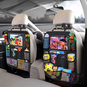 Multifunktion ale Leder-Auto organisatoren-Autoteile-Aufbewahrung tasche Hängende Aufbewahrung tasche für Autos itz lehnen für alle Modelle - Product Image 3