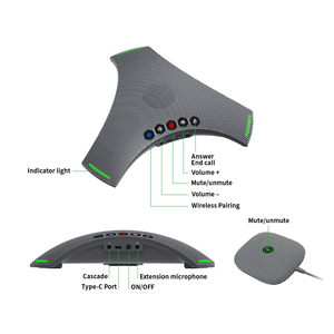 Loa hội nghị không dây 2025 tích hợp Loa Micro giải pháp Micro xếp tầng 10m cho phòng họp vừa nhỏ - Product Image 2
