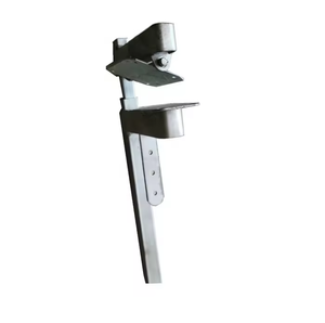Poteau de sécurité réglable pour garde-corps de parapet à visser pour la construction - Product Image 3