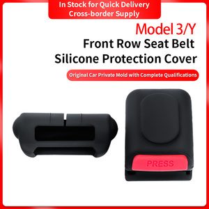 Nouvelle <span class=keywords><strong>housse</strong></span> <span class=keywords><strong>de</strong></span> <span class=keywords><strong>protection</strong></span> en silicone <span class=keywords><strong>pour</strong></span> boucle <span class=keywords><strong>de</strong></span> <span class=keywords><strong>ceinture</strong></span> <span class=keywords><strong>de</strong></span> <span class=keywords><strong>sécurité</strong></span> adaptée au modèle 3/Y/modèle 3 highland - Product Image 5