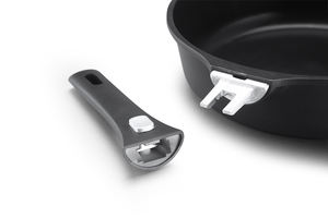 Poêle à griller antiadhésive de forme carrée en aluminium moulé sous pression de haute qualité avec poignée détachable - Product Image 5