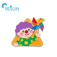 Épingle en métal arc-en-ciel moulin à vent revers chapeau casquette épingle à cravate insigne Roulette filature hélice broche broche personnalisée en émail moulinet