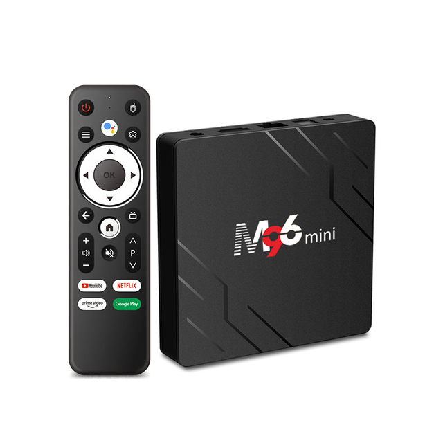 2023 Hot ATV Set-top Box 8K M96 Mini Voice Remote Control RK3528 Dual WIFI 4GB 64GB Android 13.0 OS Smart IPTV TV Box Q1 Q5