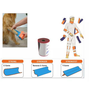 Attelle médicale d'urgence en aluminium moulable, attelle roulée de premiers secours - Product Image 4