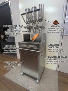 Máquina Manual <span class=keywords><strong>para</strong></span> Rellenar <span class=keywords><strong>Churros</strong></span> de 5L, Rellenadora de <span class=keywords><strong>Churros</strong></span> de Acero Inoxidable en Venta - Product Image 4