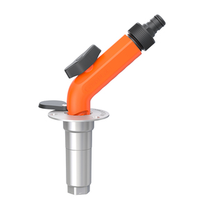 Kit de tuyau de lavage angulaire à raccord rapide avec robinet à bille, connecteurs 1/2" NPT et <span class=keywords><strong>3</strong></span>/4" GHT pour usage marin - Product Image 5