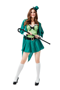 Irish <strong>St</strong> <strong>Patricks</strong> Lucky Leprechaun Fancy Dress Halloween <strong>Outfit</strong> Girl Anime Cosplay Out <strong>Patrick's</strong> <strong>Day</strong> Costume for Woman - Product Image 3