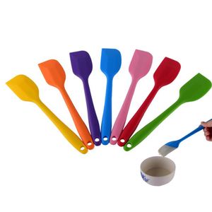 Spatule à gâteau en silicone résistante aux hautes températures, spatule durable pour racler la crème et les moules, idéale pour la préparation culinaire - Product Image 1