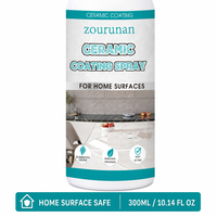 Spray de revêtement céramique Zourunan pour surfaces domestiques, protecteur nanotechnologique, polisseur de comptoirs, scellant 300ml, vente en gros OEM